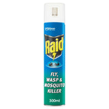M&S Raid Fly, Wasp and Mosquito Killer with Eucalyptus Aroma Oil Insect Killer Spray 300ml- Buy online at McGrocer