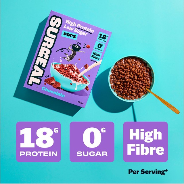 Surreal chocolate cereal pops, imported from the UK