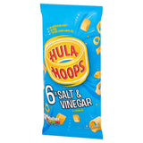 Hula Hoops Salt & Vinegar crisps 6 pack, UK version