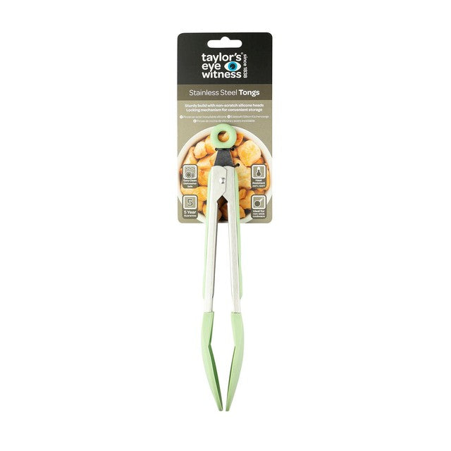 Taylor's Eye Witness green tongs 23cm (British brand)