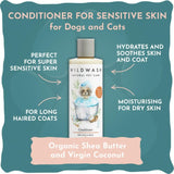 WildWash super sensitive conditioner for dogs and cats - British product