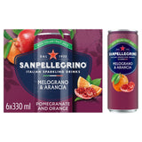 San Pellegrino Granatapfel & Orange – prickelndes Fruchtgetränk, 6 x 330 ml