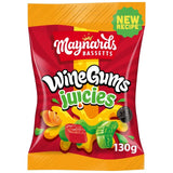 Maynards Bassetts Wine Gums Juicies 130g, imported from the UK