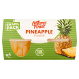 Nature's Finest fruit pot pineapple in juice 4 x 113g, imported from the UK
