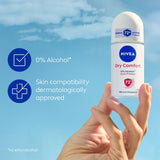 Nivea Dry Comfort anti-perspirant roll-on 50ml, imported from the UK