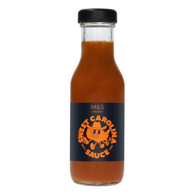 M&S Sweet Carolina BBQ sauce 295ml, imported from the UK