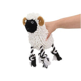 Petface Noodle Ram plush dog toy, imported from the UK