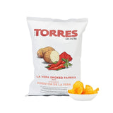 Torres smoked paprika crisps 150g - British product