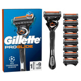 M&S Gillette ProGlide Manual Razor with 9 Razor Blades- Buy online at McGrocer