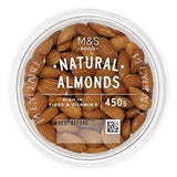 M&S pasteurised almonds 450g, imported from the UK