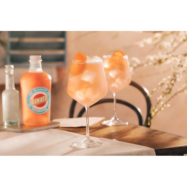 Ginato Clementine Orange Gin Bottle 70cl, UK version