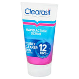 Clearasil Rapid Action Acne Face Scrub 125ml - British product