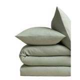 M&S M&S Washed Cotton Waffle Bedding Set Sage Super King- Buy online at McGrocer