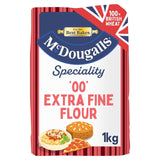 McDougalls Extra Fine 00 Plain Flour 1kg, imported from the UK