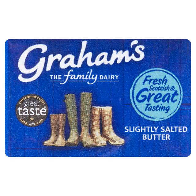 Grahams Scottish Butter Slightly Salted 250g