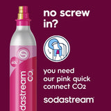 SodaStream spare CO2 gas cylinder 425g (British brand)