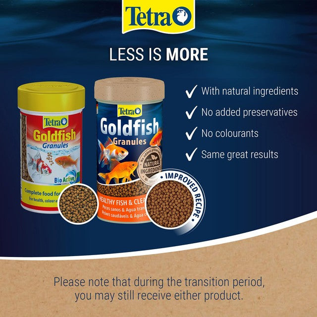 Tetra Goldfish Granules fish food 32g (British brand)