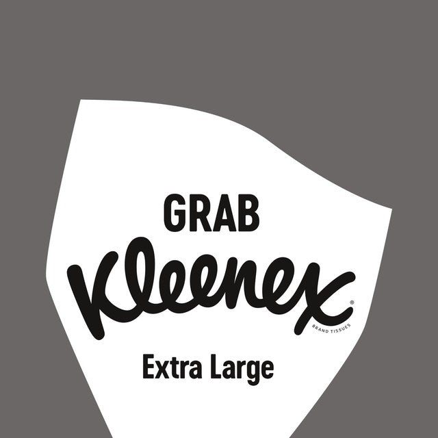 Kleenex extra large tissues 44 sheet box, UK version