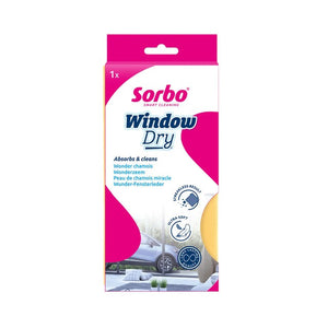 Sorbo Synthetic Chamois Window Dry Cloth 38 x 40cm