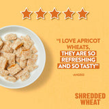 Nestle Shredded Wheat Bitesize Apricot cereal 450g (British brand)