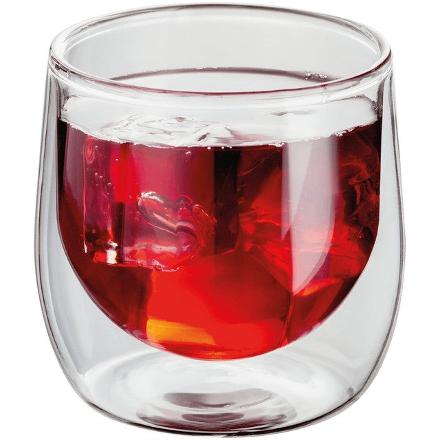 Judge double walled glass tumbler set of 2 250ml, UK version