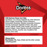 Doritos Chilli Heatwave tortilla chips multipack - British product