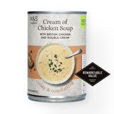M&S M&S Cream of Chicken Soup Canned Soup 400g- Buy online at McGrocer