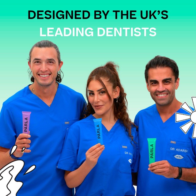 Parla Bio Balance plastic-free probiotic toothpaste, imported from the UK