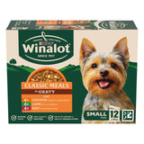 Winalot wet dog food meaty chunks in gravy for small dogs, UK version