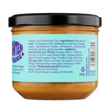 Dipp red pepper and aubergine dip 205g - British product