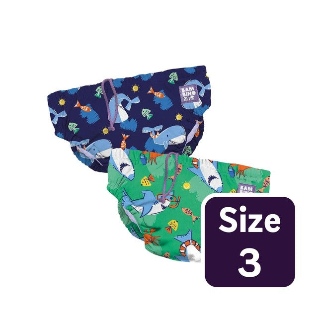 Bambino Mio Reusable Swim Nappy Squeak & Finn 1-2 years Size 3-4 - British product
