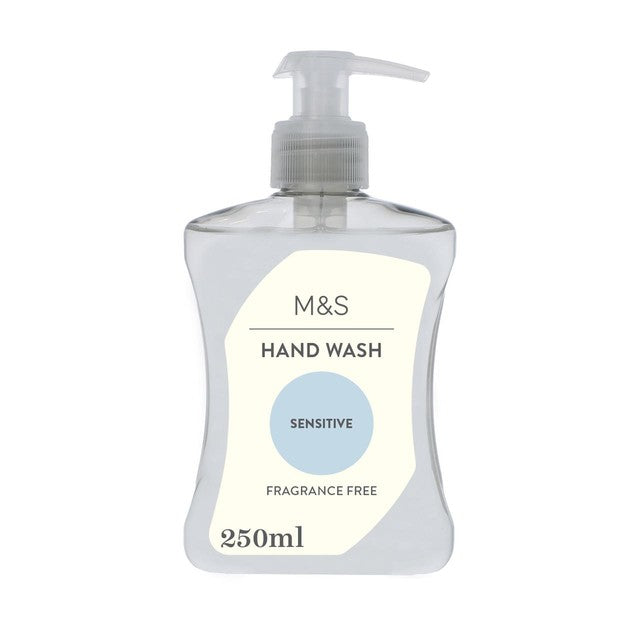 M&S sensitive fragrance-free hand wash 250ml, imported from the UK