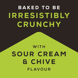 Jacob's Sour Cream and Chive crisp snack biscuits 150g, UK version