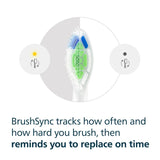 Philips Sonicare W2 Optimal White brush head 2+1 pack, imported from the UK