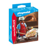 M&S Playmobil Special Plus Pizza Chef Toy Figure- Buy online at McGrocer