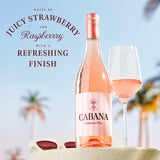 Cabana Rose Wine bottle (British brand)