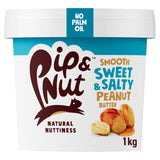 M&S Pip & Nut Sweet & Salty Smooth Peanut Butter 1kg- Buy online at McGrocer