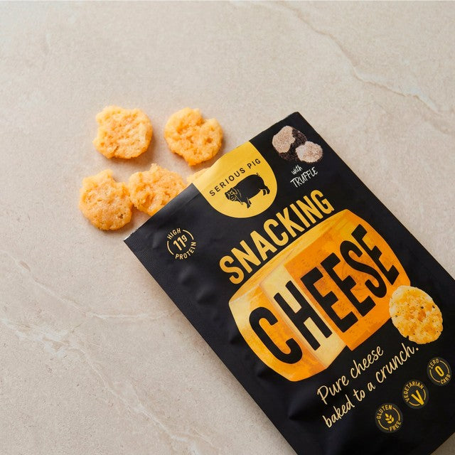 Serious Pig truffle snacking cheese 24g (British brand)