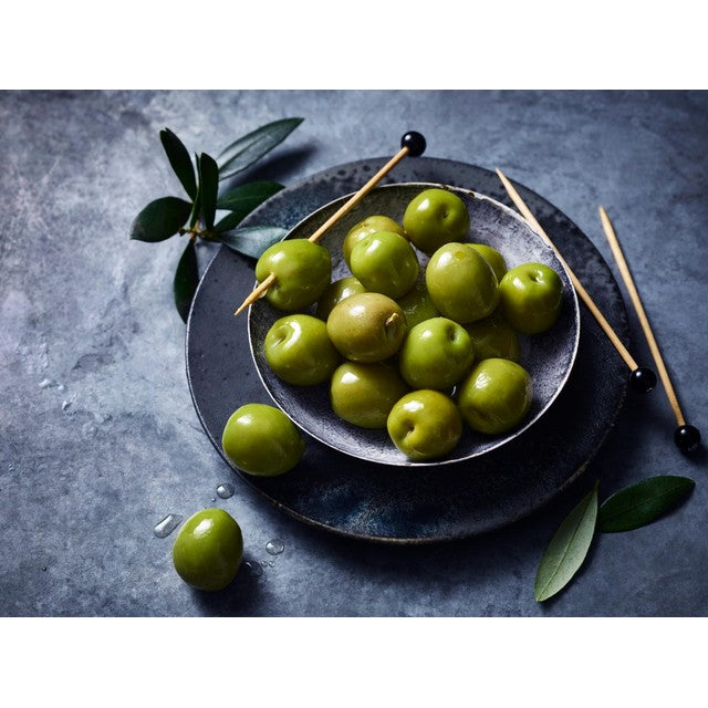 M&S Queen Nocellara Green Olives 150g, imported from the UK