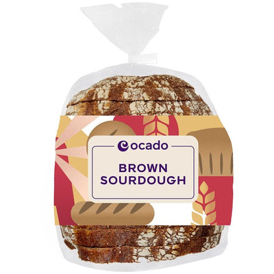 M&S Ocado Sliced Brown Sourdough Bread 500g- Buy online at McGrocer