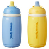M&S Tommee Tippee Insulated Active Spout Cip Blue/Yellow Toddler Cup- Buy online at McGrocer