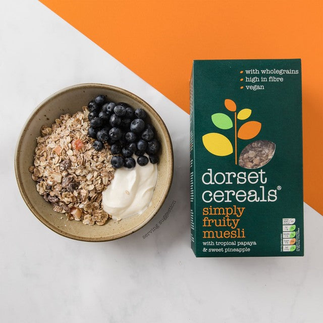 Dorset Cereals Simply Fruity muesli 630g - British product