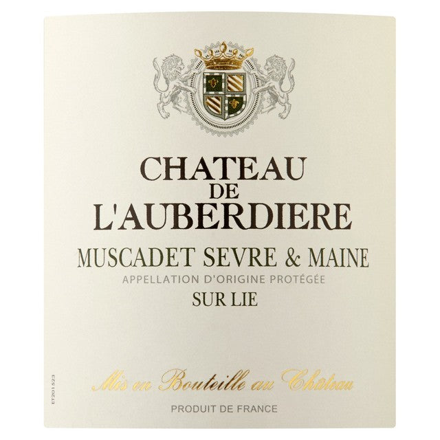 Ch Lauberdiere Muscadet white wine 75cl - British product