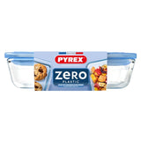 Pyrex Zero Plastic glass storage container 0.8L, imported from the UK