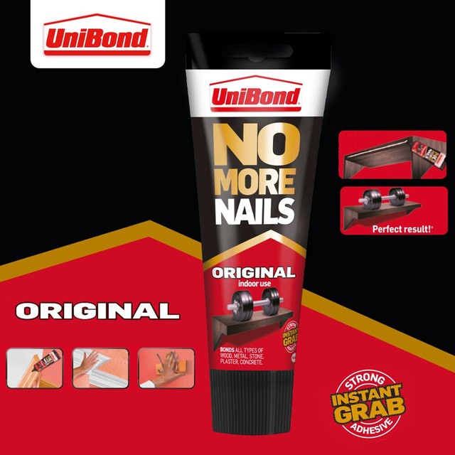Unibond No More Nails Original construction adhesive 234g (British brand)
