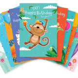M&S Abacus Children's Birthday Cards Bundle Mixed Pack Greeting Cards 10 Pack- Buy online at McGrocer