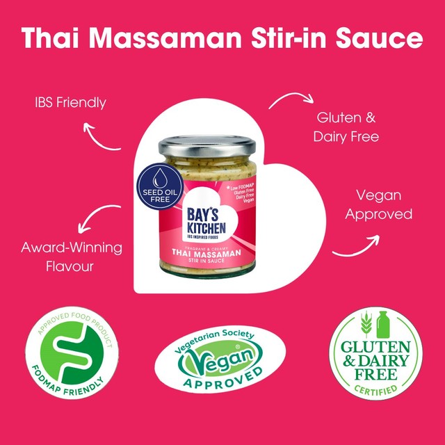 Bay's Kitchen Thai Massaman stir-in sauce 260g - British product