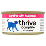 Thrive Sardine with Mackerel cat food 75g (British brand)