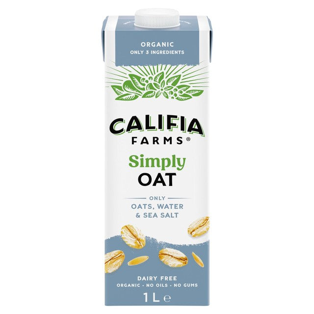 Califia Farms Organic Oat Drink 1L - British product