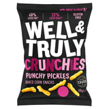 Well & Truly corn snacks Punchy Pickles - British product